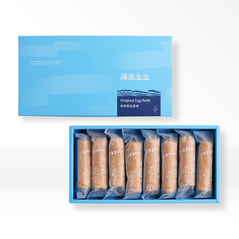 【海邊走走】激厚黃金蛋捲（5倍的厚實）