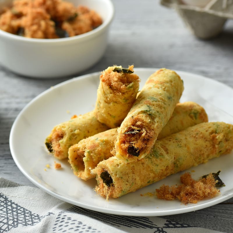 【青鳥旅行】海苔肉鬆蛋捲