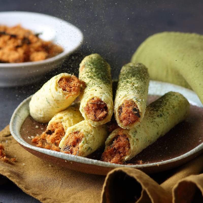 【青鳥旅行】海苔肉鬆蛋捲